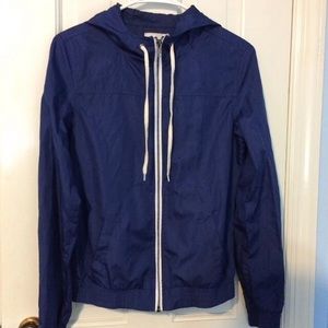Navy Blue Windbreaker